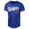 Men's No.23 Kirk Gibson Los Angeles Dodgers Royal Limited Alternate World Series Champions Jersey