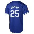 Men's No.25 Tommy Edman Los Angeles Dodgers Royal Limited Alternate World Series Champions Jersey