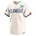 Men's No.35 Gavin Stone Los Angeles Dodgers Cream Limited 2024 City Connect Jersey