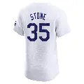 Men's No.35 Gavin Stone Los Angeles Dodgers White Elite Home Jersey