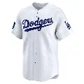 Men's No.37 Brandon Beachy Los Angeles Dodgers White Replica 2024 World Tour Seoul Series Home Jersey