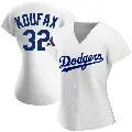 Women's No.32 Sandy Koufax Los Angeles Dodgers White Replica Home 2024 World Series Champions Jersey