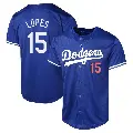 Youth No.15 Davey Lopes Los Angeles Dodgers Royal Limited Alternate Jersey