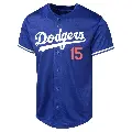 Youth No.15 Davey Lopes Los Angeles Dodgers Royal Limited Alternate Jersey