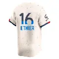 Youth No.16 Andre Ethier Los Angeles Dodgers Cream Limited 2024 City Connect Jersey
