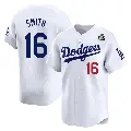 Youth No.16 Will Smith Los Angeles Dodgers White Limited Home 2024 World Series Jersey