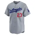 Youth No.23 Kirk Gibson Los Angeles Dodgers Gray Limited Away Jersey