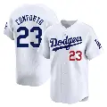 Youth No.23 Michael Conforto Los Angeles Dodgers White Limited Home Jersey