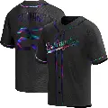 Youth No.25 Frank Howard Los Angeles Dodgers Black Replica Holographic Alternate Jersey