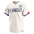 Youth No.32 Sandy Koufax Los Angeles Dodgers Cream Limited 2024 City Connect Jersey