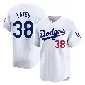 Youth No.38 Kirby Yates Los Angeles Dodgers White Limited Home Jersey