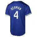 Youth No.4 Babe Herman Los Angeles Dodgers Royal Limited Alternate Jersey