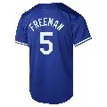 Youth No.5 Freddie Freeman Los Angeles Dodgers Royal Limited Alternate Jersey