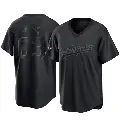 Youth No.63 Kyle Hurt Los Angeles Dodgers Black Replica Pitch Fashion 2024 World Series Champions Jersey