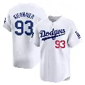 Youth No.93 Kevin Kiermaier Los Angeles Dodgers White Limited 2024 World Tour Seoul Series Home Jersey